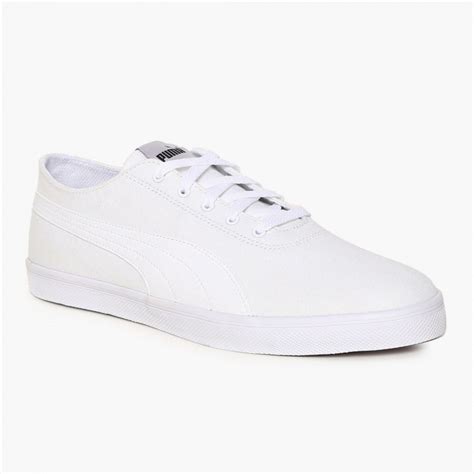 puma white casual shoes.